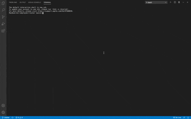 Terminal Recording